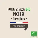 Noix BIO Huile Vierge 250Ml France - Etiquette.webp