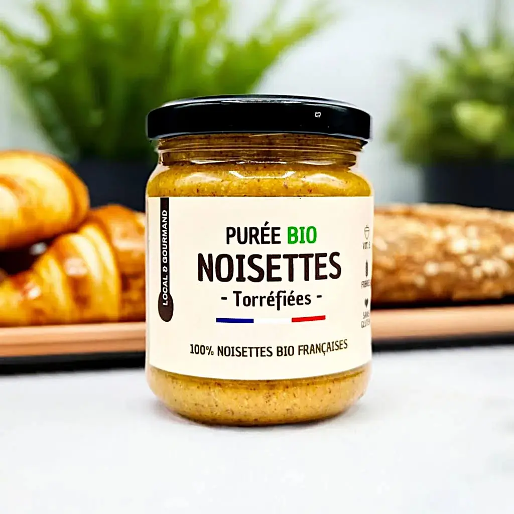Noisettes BIO Purée 200G - Petit-déjeuner - Origine France.webp