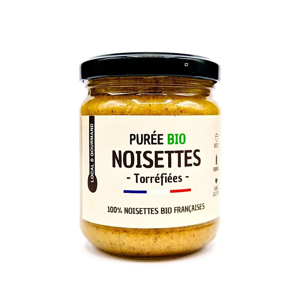 Noisettes BIO 100% - Purée 200G