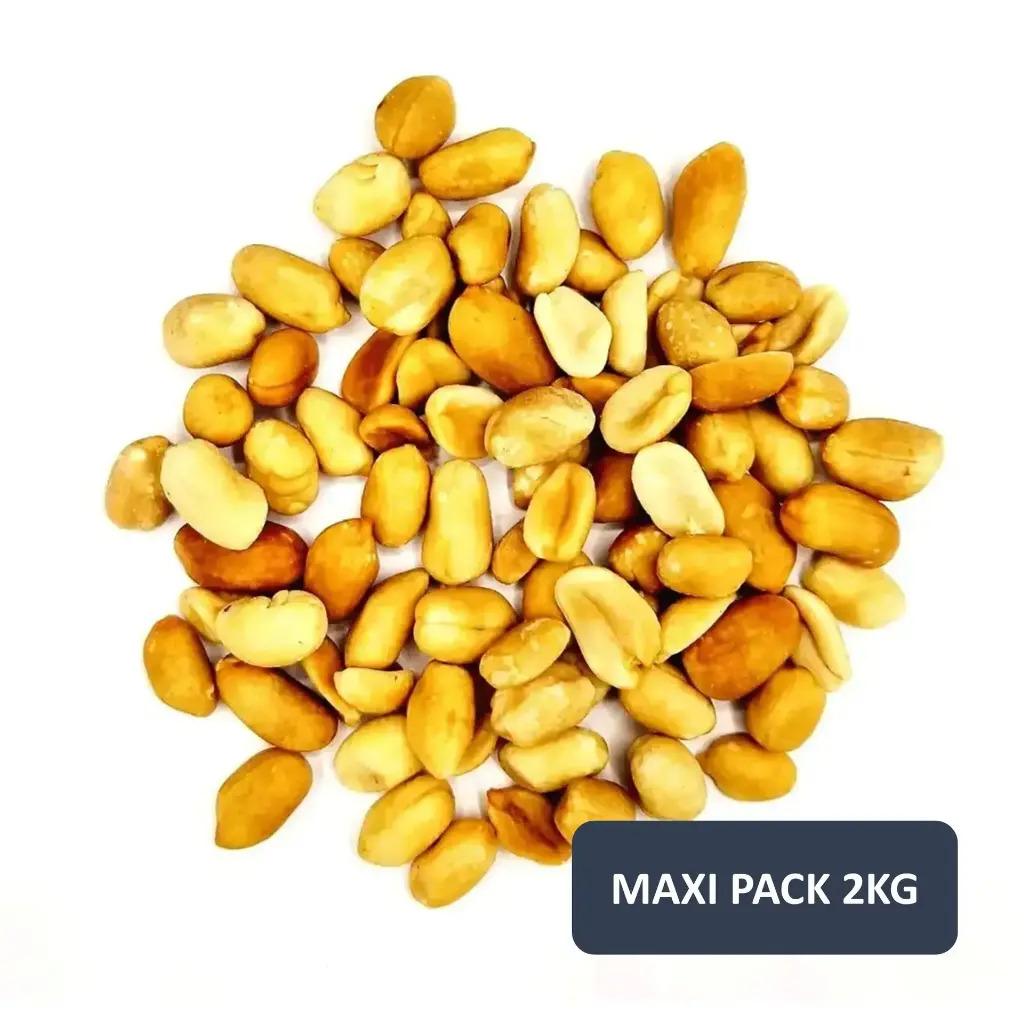Maxi Pack 2kG - Cacahuètes de Gironde - Grillées Natures