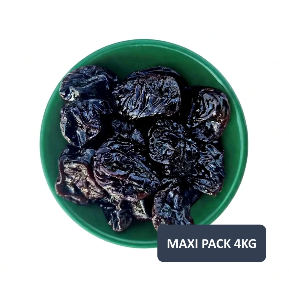 [JGF46] Maxi Pack 4KG - Pruneaux d'Agen AOP - Mi-cuits BIO - Dénoyautés
