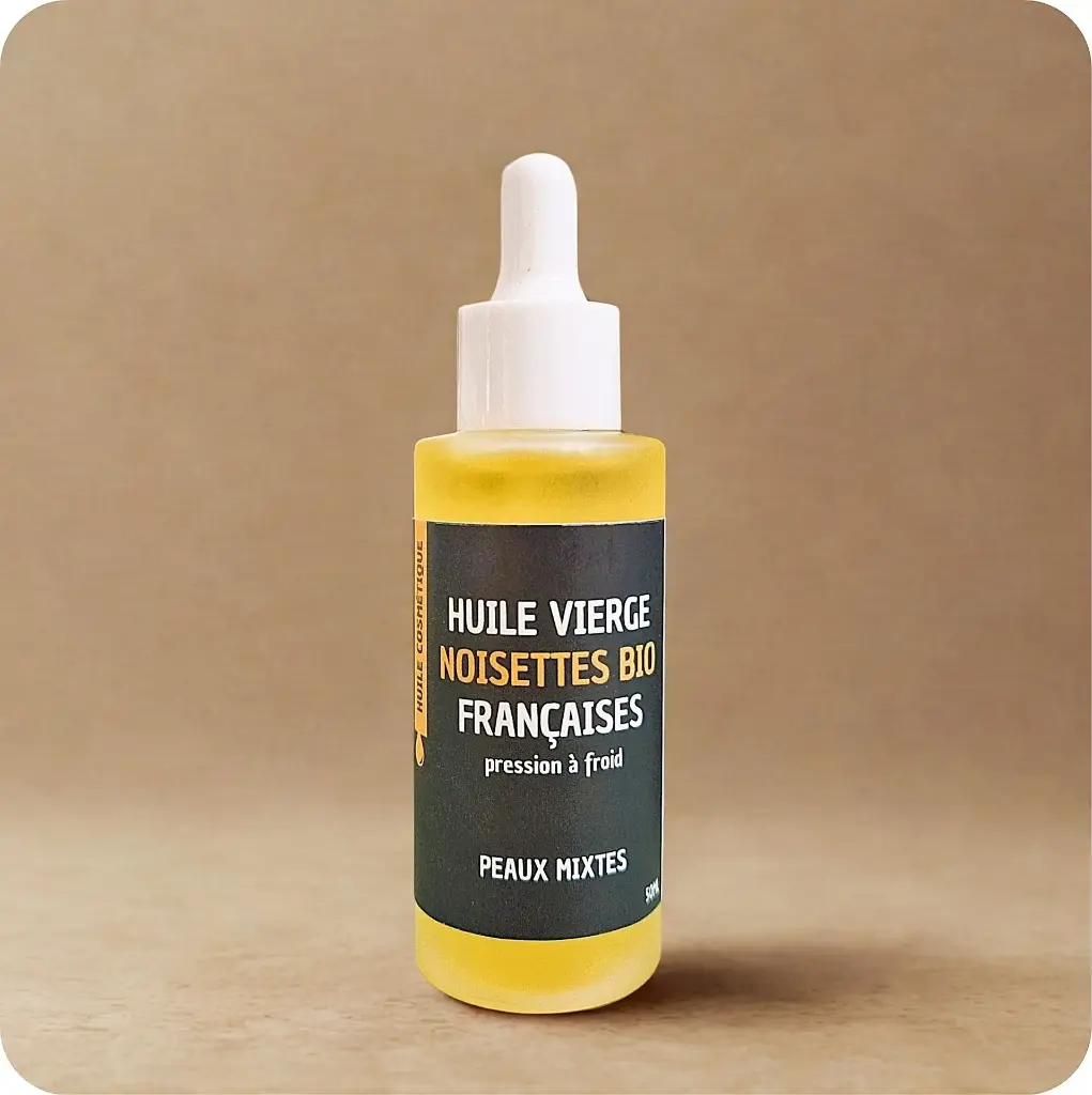 [JGF30] Huile De Noisettes BIO Cosmétique Pure - 50ML